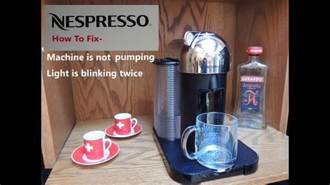 nespresso machine not pumping water|Fixing Nespresso Not Pumping Water: A。